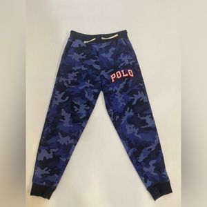 POLO RALPH LAUREN Blue Camo Boy Jogger Pant